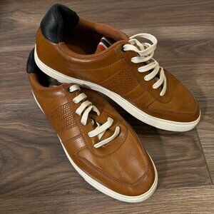 ZARA Soft Brown Sneakers Runners Shoes Lace-Up 10